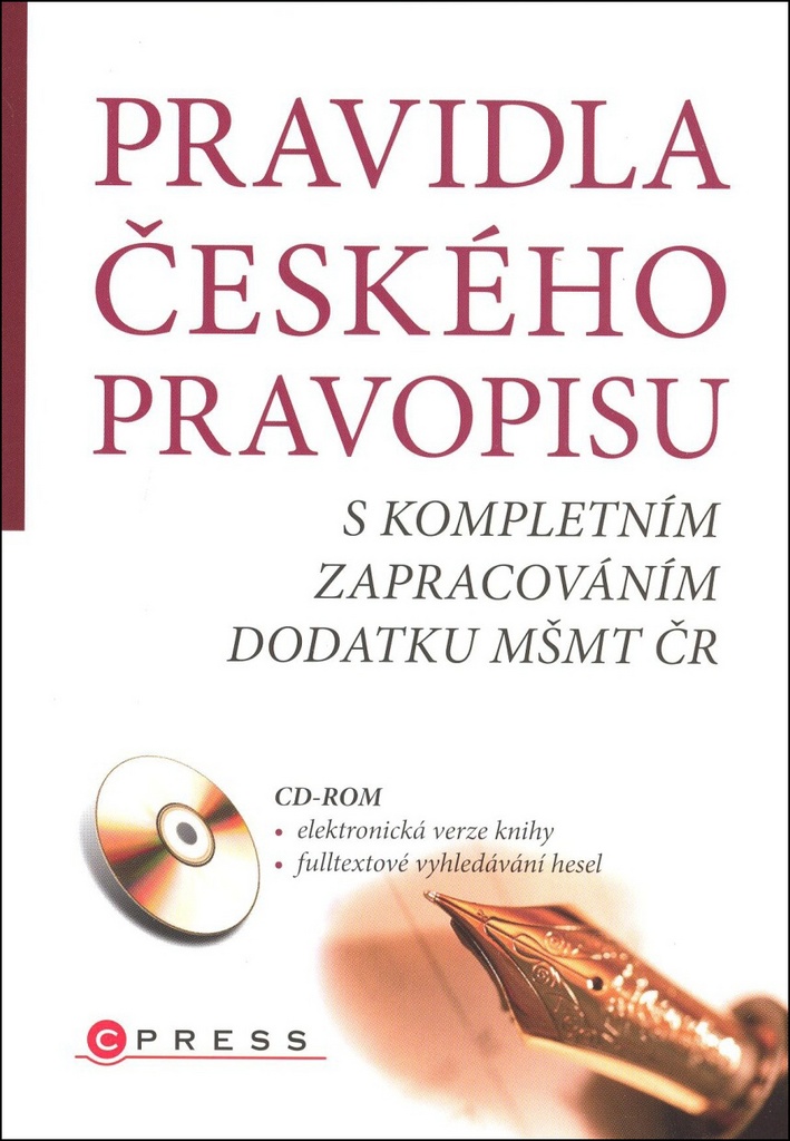Levně Pravidla českého pravopisu + CD